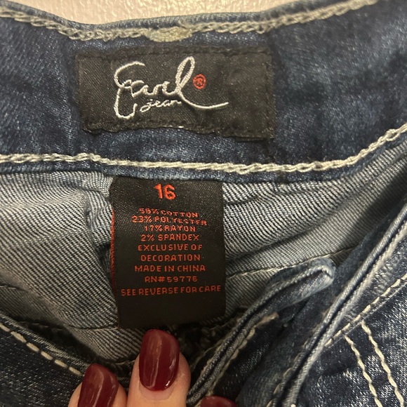 Women's Blue Jeans - Picture 3 of 5